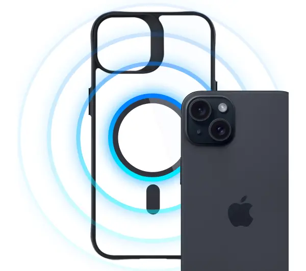 3mk Satin Armor MagCase do iPhone 15 Plus Czarny