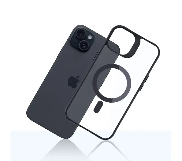 3mk Satin Armor MagCase do iPhone 15 Plus Czarny