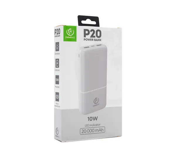 Rebeltec P20 20000mAh 10W Biały