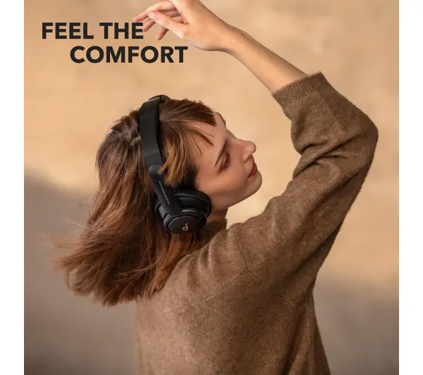 Soundcore Q30 Nauszne Bluetooth 5.0 Różowy