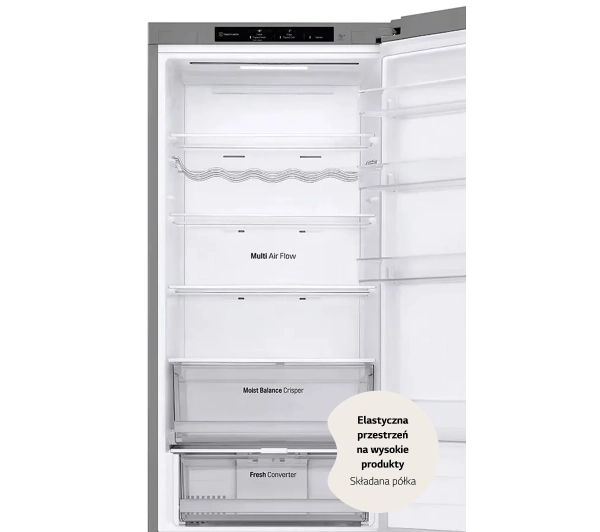 LG GBV3200CPY Pełny No Frost 203cm Komora świeżości Srebrny - Kup na Raty - RRSO 0%