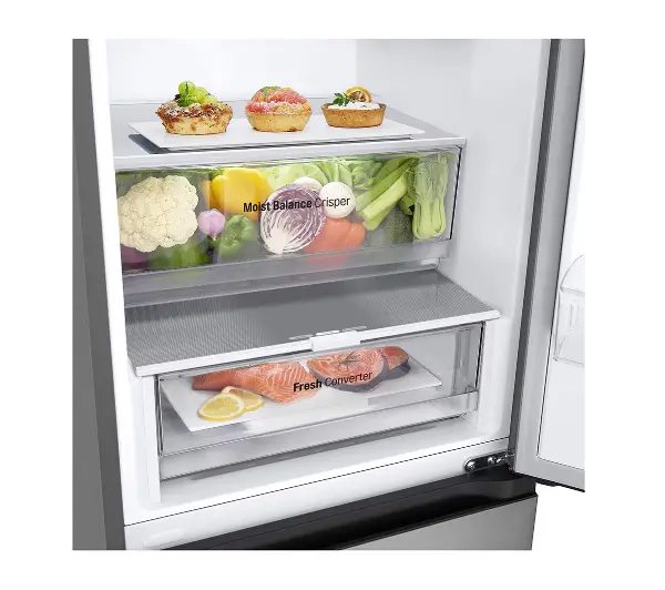 LG GBV3200CPY Pełny No Frost 203cm Komora świeżości Srebrny - Kup na Raty - RRSO 0%