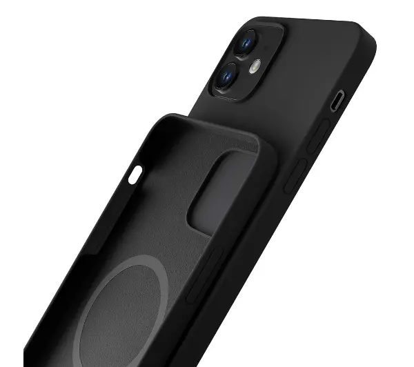 3mk Silicone Case do Apple iPhone 12 Mini Czarny