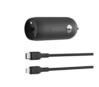 Belkin Boost Charge 30W USB-C PD PPS Czarny + kabel Lightning