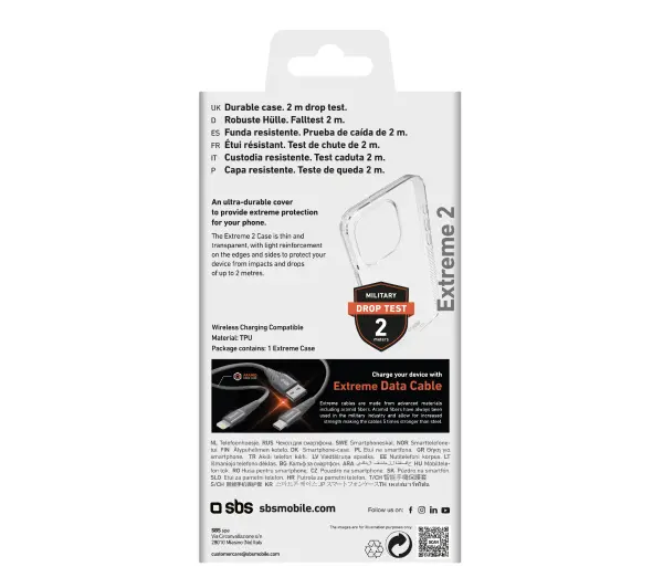 SBS Extreme X2 TEUNBKEX2IP1661P do iPhone 16 Pro