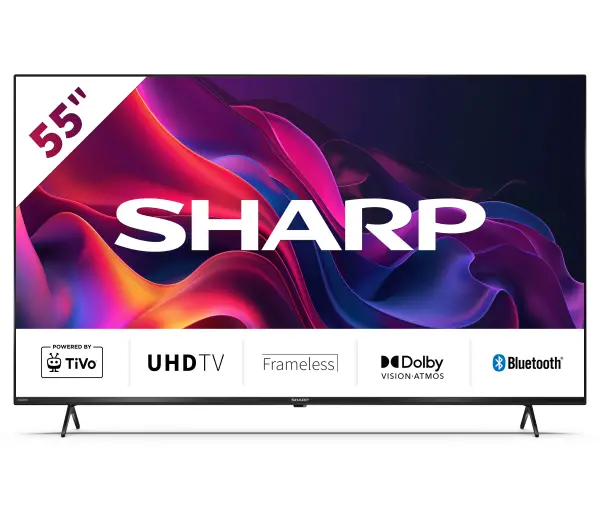 Sharp 55GK4245E 55" LED 4K Smart TV Dolby Vision Dolby Atmos HDMI 2.1 DVB-T2