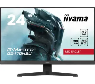 iiyama G-MASTER Red Eagle G2470HSU-B6  23,8" Full HD Fast IPS 180Hz 0,2ms MPRT Gamingowy - Kup na Raty - RRSO 0%