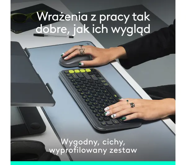 Logitech POP Icon Combo Grafitowy