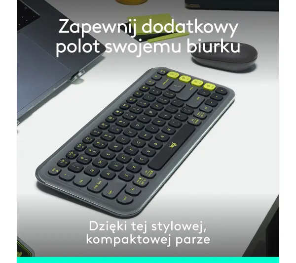Logitech POP Icon Combo Grafitowy
