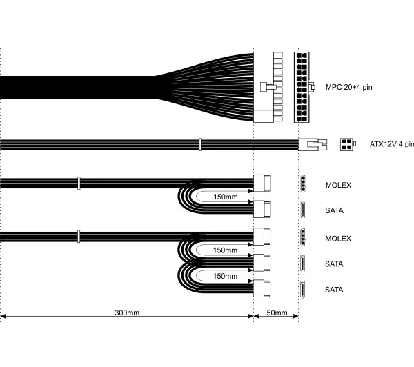 Akyga Basic AK-B1-400 400W Srebrny