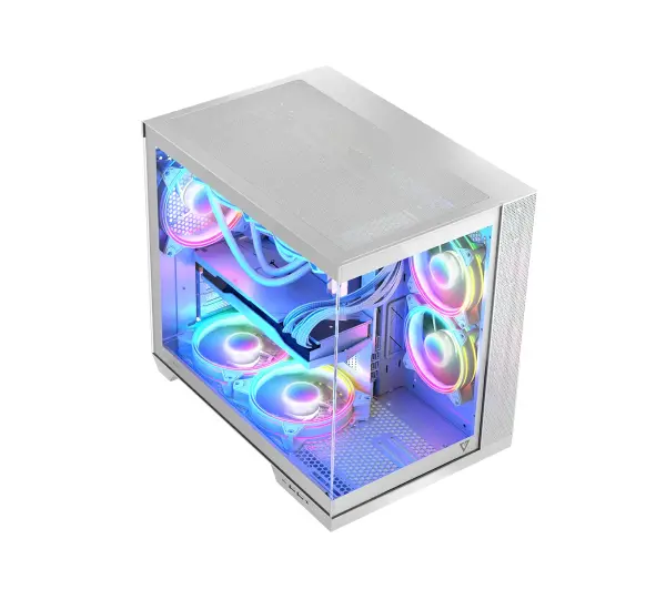 MODECOM Volcano Panorama Apex ARGB 7F Biały - Kup na Raty - RRSO 0%