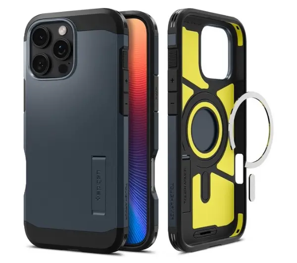 Spigen Tough Armor MagSafe do iPhone 16 Pro Grafitowy