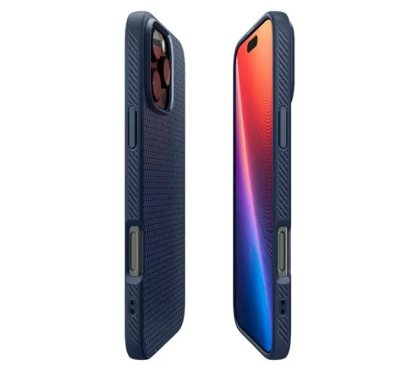 Spigen Liquid Air do iPhone 16 Pro Max Granatowy
