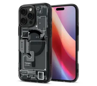 Spigen Ultra Hybrid MagSafe zero one do iPhone 16 Pro Czarny