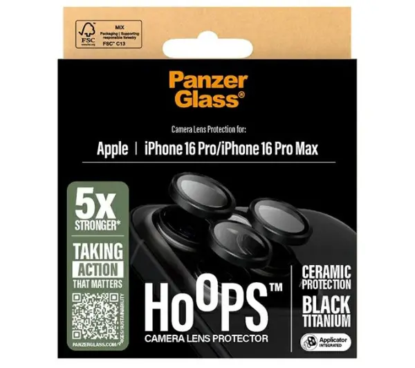 PanzerGlass Ceramic Lens Protector do iPhone 16 Pro