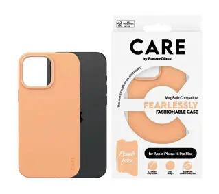 PanzerGlass Fashion Case MagSafe do iPhone 16 Pro Max Brzoskwiniowy