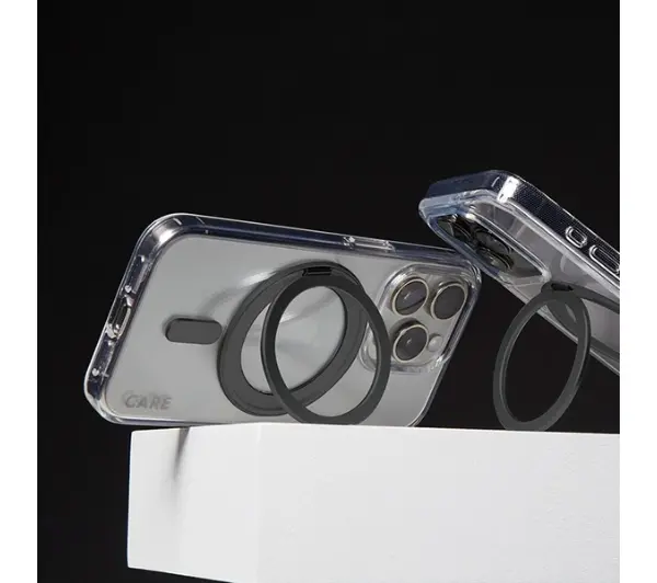 PanzerGlass Kickstand Case MagSafe do iPhone 16 Plus Czarny