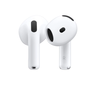 Apple AirPods 4 Douszne Bluetooth 5.3 Biały - Kup na Raty - RRSO 0%