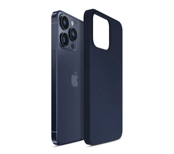 3mk Silicone Case do iPhone 16 Pro Max Granatowy
