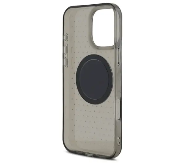 Mercedes-Benz MB Case Star Pattern MagSafe do iPhone 16 Pro Czarny
