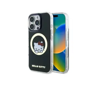 Hello Kitty IML Sweet Kitty MagSafe do iPhone 16 Pro Czarny