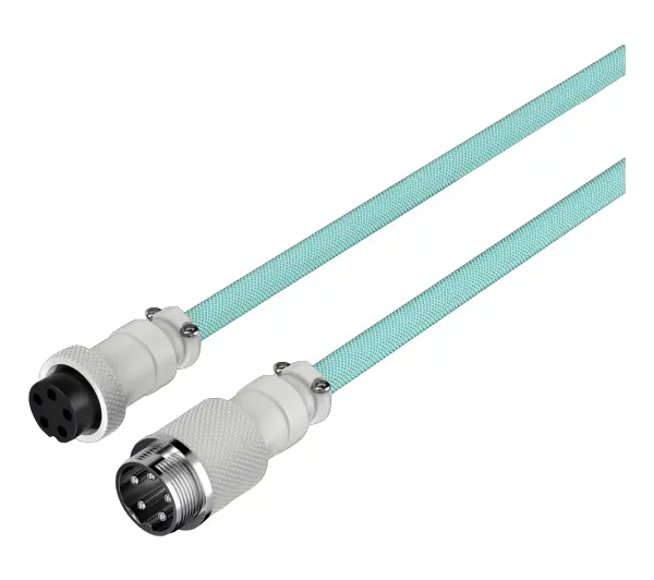 HyperX Spiralny 1,37m Zielono-biały