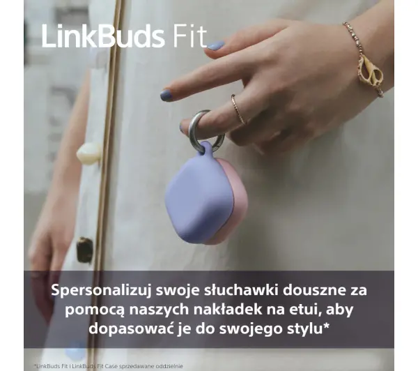 Sony Case Cover do LinkBuds Fit Fioletowy