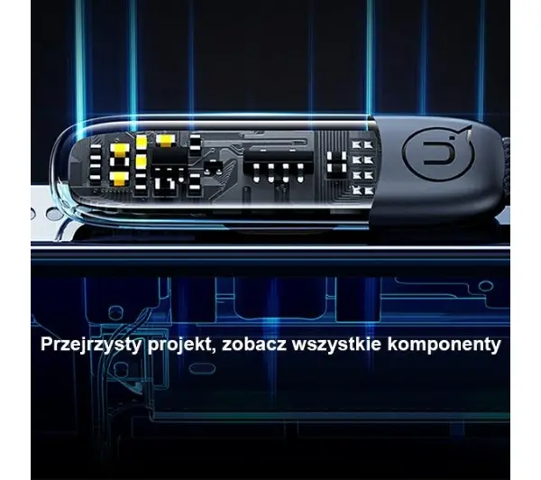 USAMS USB-C do Lightning PD 20W 2m Biały