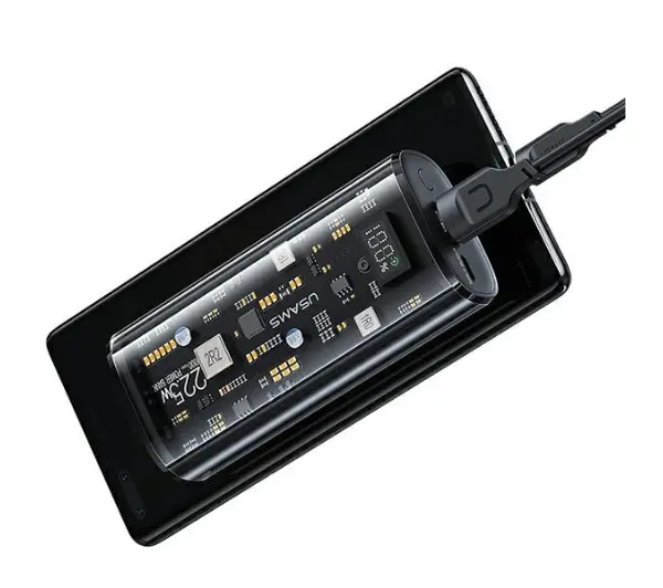 USAMS US-CD189 9000mAh PD 22,5W Czarny