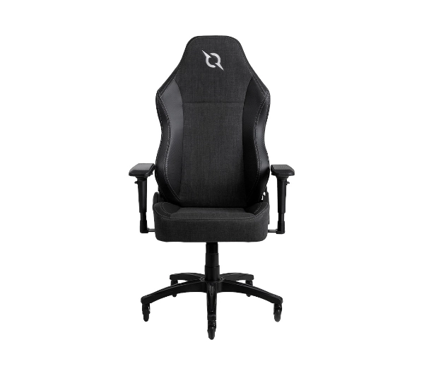 Aqirys Tarvos Gamingowy do 140kg Tkanina Skóra ECO Czarny