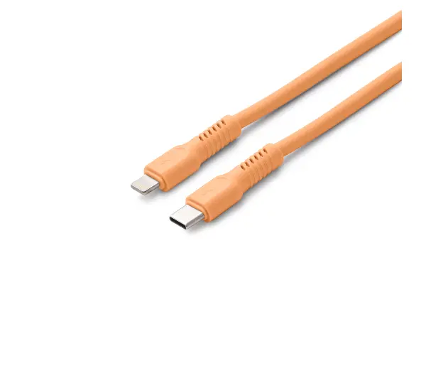 Colorum USB-C do Lightning 2,4A 1,8m Pomarańczowy