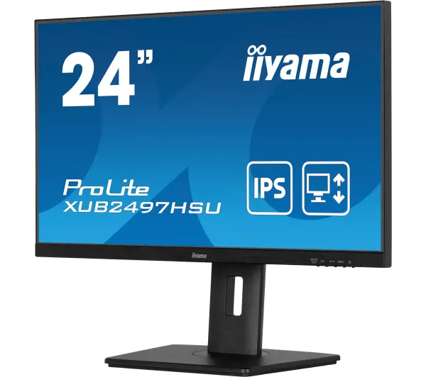 iiyama ProLite XUB2497HSU-B2 23,8" Full HD IPS 100Hz 1ms MPRT - Kup na Raty - RRSO 0%