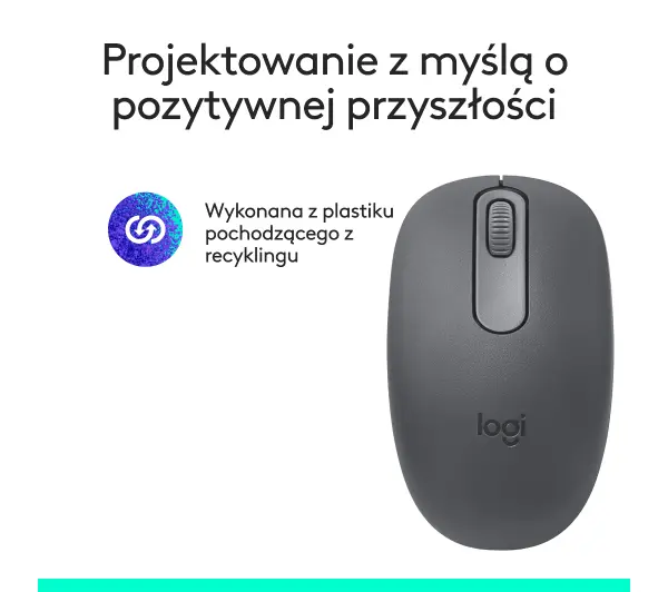 Logitech M196 Grafitowy