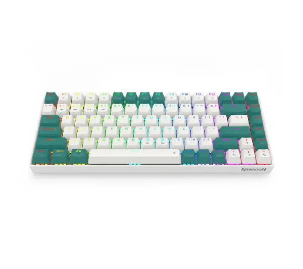 Redragon K678 Pro Singed Biało-zielony