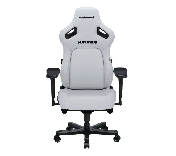 Anda Seat Kaiser 4 L Gamingowy do 120kg Skóra Eco Biały - Kup na Raty - RRSO 0%