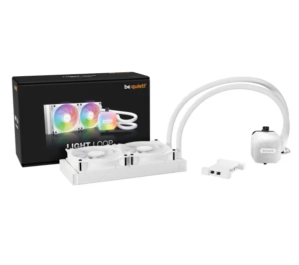 be quiet! Light Loop 240mm ARGB Biały - Kup na Raty - RRSO 0%