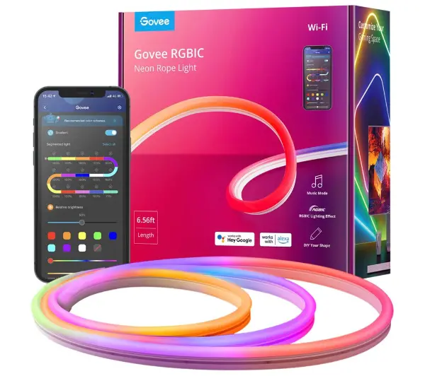 Govee Neon Rope Light 2m H61A1