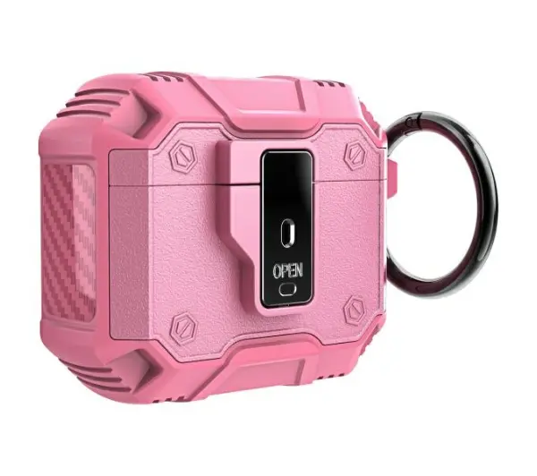 Etui na słuchawki BELINE Click Cover do APPLE AirPods 4 Różowy