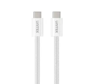 Unitek USB-C do USB-C PD 100W 1m Biały