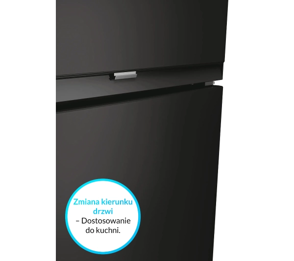 Candy Fresco 300 CNCQ2T620EB Pełny No Frost 205cm Szuflada z kontrolą wilgotności Czarny - TRZECI -55%, ALBO 5-TY ZA 1ZŁ - Kup na Raty - RRSO 0%