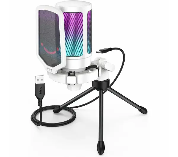 Mikrofon FIFINE A6V Kardioidalny Biały