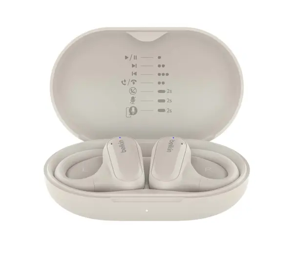 Belkin SoundForm ClearFit TWS Sand