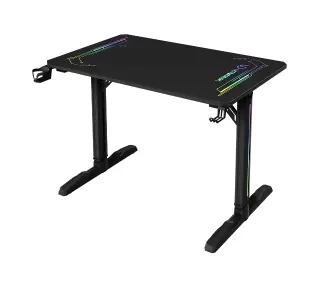 Ultradesk FREEZE V2 109cm Czarny - Kup na Raty - RRSO 0%