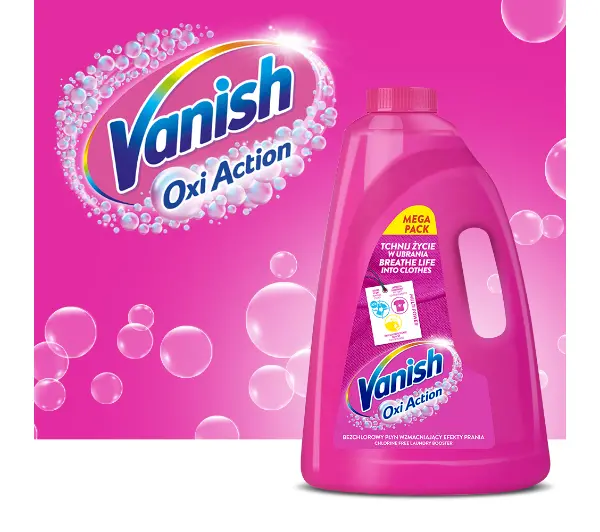 Vanish Oxi Action Pink do koloru 3l