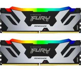 Kingston FURY Renegade RGB DDR5 96GB (2 x 48GB) 6400 CL32 Srebrny - Kup na Raty - RRSO 0%