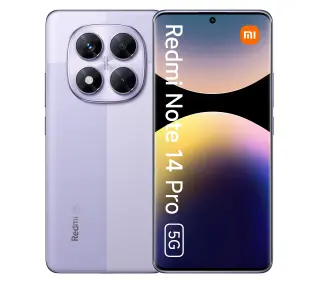 Xiaomi Redmi Note 14 Pro 5G 8/256GB Funkcje AI 6,67" 120Hz 200Mpix Fioletowy - ⚡ BESTSELLERY ⚡ - Kup na Raty - RRSO 0%