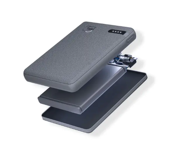 3mk Pocket 5000mAh 12W USB-C Szary