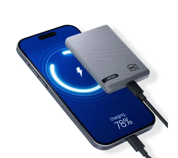 3mk Pocket 5000mAh 12W USB-C Szary