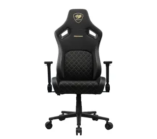 Cougar Defensor Gold F Gamingowy 120kg Tkanina Czarno-złoty - Kup na Raty - RRSO 0%