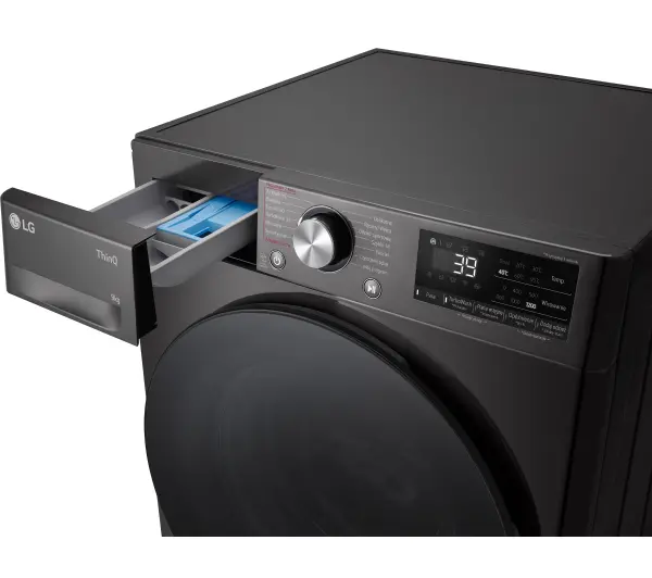 LG Vivace R700 F2W9S72YZ Slim Funkcje AI 9kg 1200obr/min Zdalne sterowanie - Kup na Raty - RRSO 0%